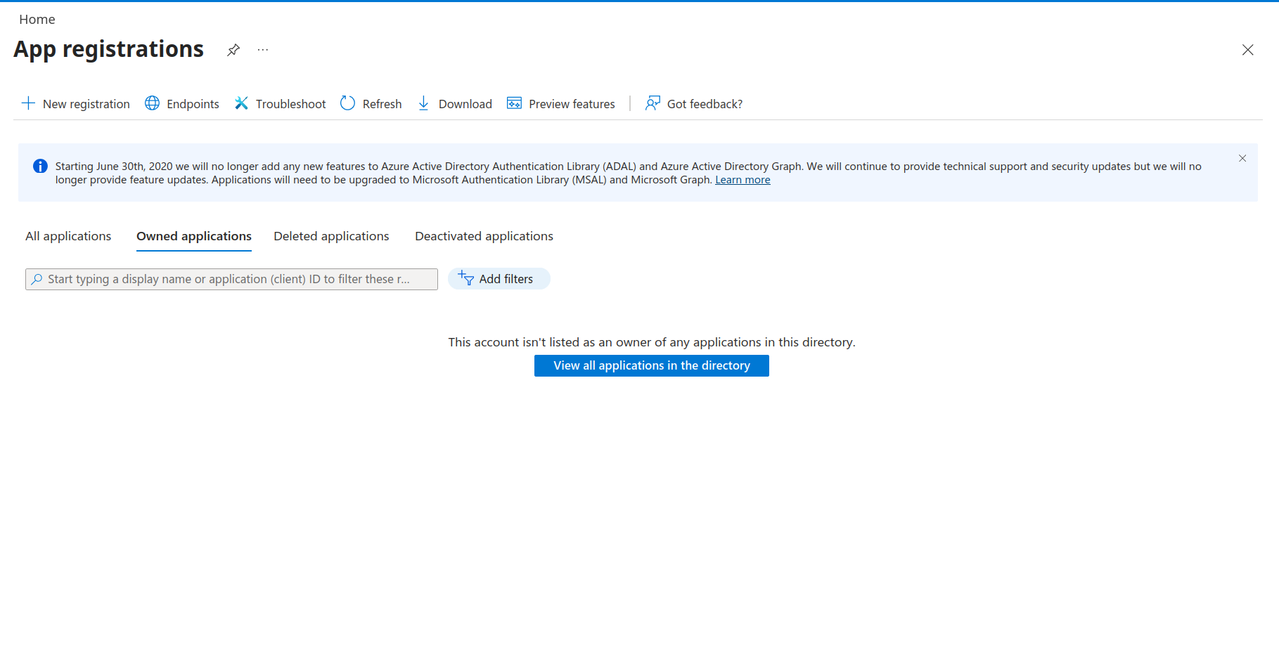 Azure App Registrations